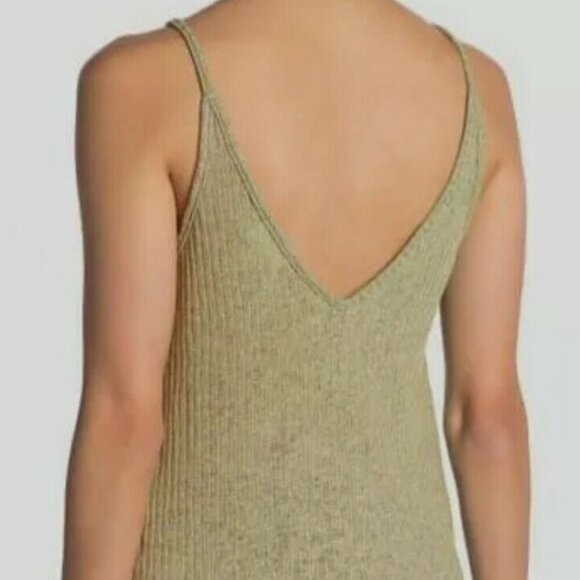 Project Social T Yellow Gold Haze Ribbed Knit Camisole Top - Picture 2 of 5